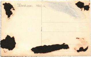 1944 Komárom, Komárnó; laktanya belseje / K.u.k. military barracks interior. photo (Rb)