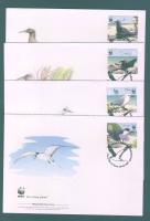 2007 WWF Tengeri madarak FDC Mi 717-720