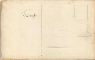 Trieste, Trst; port, ships. photo (fl)