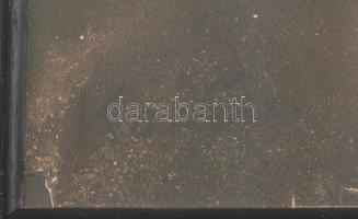 Kohán jelzéssel balra lent: Női portré. Akvarell, papír. Bal alsó sarokban sérült. Üvegezett keretbe...