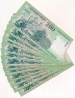 2003-2007. 200Ft (13db, mind különböző évszám vagy betűjel) T:III