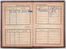 1944-45 II. világháborús munkaszázados gépelt naplója a háború utolsó hónapjaiból, sok-sok érdekes r...