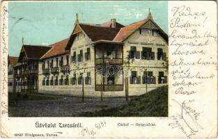1903 Tarcsa, Tarcsafürdő, Bad Tatzmannsdorf; gyógyudvar / Curhof / spa (EK)