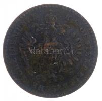 Ausztria 1860V 5/10kr Cu T:2,2-
Austria 1860V 5/10 Kreuzer Cu C:XF,VF 
Krause KM#2182