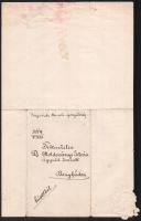 1894 Moldoványi István ügyvéd és földbirtokos kinevezése bonyhádi adókivető bizottság elnökévé, M. K...