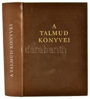 A hagyomány gyöngyei: A Talmud könyvei. Az eredeti Talmud szöveg alapján Dr. Molnár Ernő. Bp.,1989, IKVA. Kiadói aranyozott egészvászon-kötés, kissé kopott borítóval, egyébként jó állapotban. Az 1921-1923-as kiadás reprintje.