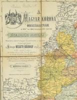 A magyar korona országainak az 1876ik XXXIII. törvényczikk szerinti közigazgatási beosztása. mélt Ke...