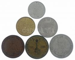 Kolumbia 1977-1992. 1P-50P (6xklf) T:2-3
Colombia 1977-1992. 1 Peso - 50 Pesos (6xdiff) C:XF-F