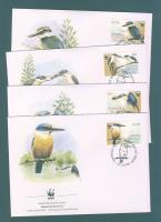 2004 WWF Királyhalász FDC Mi 895-898