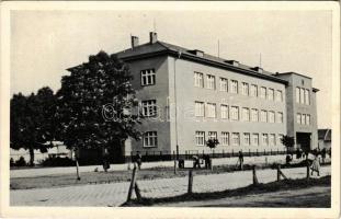 Érsekújvár, Nové Zámky; Járási hivatal / Okresny úrad / county hall + 1940 Máramarossziget visszatért So. Stpl