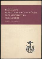 Előadások Szántó Tibor könyvművész életmű-kiállítása alkalmából. Debrecen, 1978. máj. 8. Szerk.: Csűry István. Debrecen, 1978, Alföldi Nyomda. Kiadói papírkötés.   A művész, Szántó Tibor (1912-2001) által Gábor Viktor, a Kulturális Minisztérium Kiadói Főigazgatóságának vezetője részére részére dedikált példány.