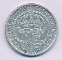 Svédország 1921W 2K Ag "V. Gusztáv" T:1-
Sweden 1921W 2 Kronur Ag "Gustaf V" C:...