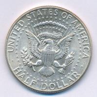 Amerikai Egyesült Államok 1964. 1/2$ Ag "Kennedy" T:2 USA 1964. 1/2 Dollar Ag "Kenned...