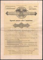 1942 Nemzetközi Baleset és Kárbiztosító társaság biztosítási kötvénye