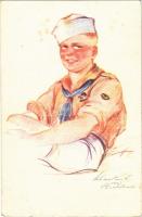Dán cserkész. Kiadja a Magyar Cserkészszövetség / Danish Boy Scout. Boy Scouts International Bureau s: Márton L. (fl)