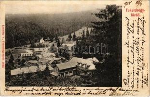 1908 Feketehegyfürdő, Feketehegy, Cernohorské kúpele (Merény, Vondrisel, Nálepkovo); Lomnitzy V. 3032.