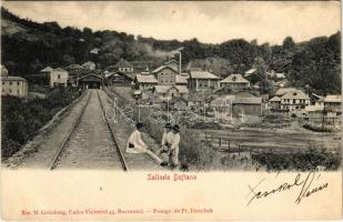 1903 Doftana (Telega), Salinele Doftana / salt mine, industrial railway