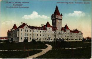 1917 Hajmáskér, Cs. és kir. tüzérségi lövőiskola, parancsnoksági épület (EK)