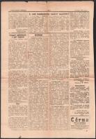 1920 Nagyváradi Esti Lap román cenzúrával