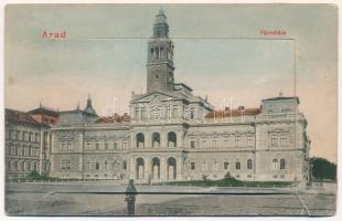 Arad, Városház. leporellolap / town hall. leporellocard (EK)