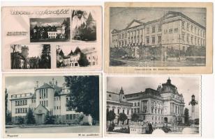 12 db RÉGI erdélyi város képeslap / 12 pre-1945 Transylvanian town-view postcards