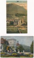 12 db RÉGI erdélyi város képeslap / 12 pre-1945 Transylvanian town-view postcards