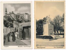 16 db RÉGI magyar város képeslap / 16 pre-1945 Hungarian town-view postcards