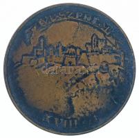 Lazarovszky László 1987. "Veszprém vára / Keszthelyi Éremgyűjtők Csoportja 1987" kétoldala...