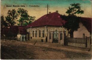 1920 Szentmártonkáta, Szent Márton Káta; postaépület (fl)