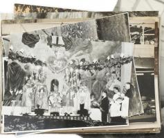 Vegyes fotó tétel, közte katonai, sport, városok, színészek, politikusok, műtermi képek, tablófotók,...