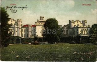 1909 Oroszvár, Rusovce (Pozsony, Pressburg, Bratislava); Gróf Lónyay kastély (Zichy kastély) / castle (EK)