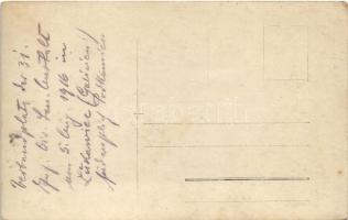 1916 Verbandplatz bei 31. Inf. Div. San. Anstalt am 5. Aug. 1916. in Lukawiec (Galizien) / WWI Austr...