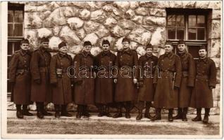 1940 Távirdai raj / WWII Hungarian military, telegraph regiment. photo