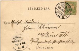 1901 Fegyvertisztítás céllövés után. Ellinger Ede cs. és kir. udvari fényképész / Austro-Hungarian K...