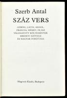 Szerb Antal: Száz vers. Görög, latin, angol, francia, német, olasz válogatott költemények eredeti sz...