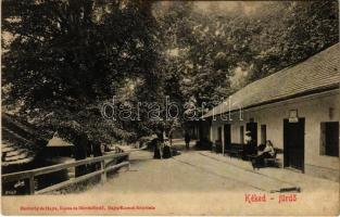 1911 Kéked-fürdő (Alsókéked), utca. Eschwig és Hajts, Hajts Kornél felvétele (fl)