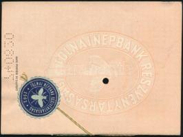 cca 1950-1960 Országos Takarékpénztár (Tolnai Népbank Rt.) betéti könyve, lyukasztással