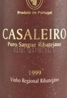 Casaleiro Puro Sangue Ribatejano 1999 portugál vörösbor. Bontatlan palack, Szakszerűen tárolt