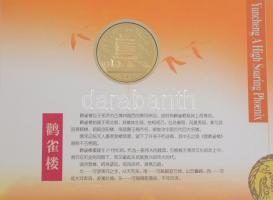 Kína 2020. "Yuncheng, a magasan szárnyaló főnix" 12xklf fém emlékérem vagy plakett (többsé...