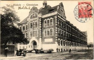 1919 Miskolc, Gimnázium. Vasúti Levelezőlapárusítás 4872. TCV card