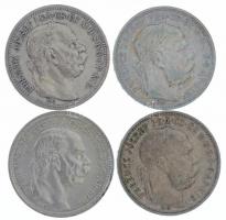 1893KB-1915KB 1K Ag "Ferenc József" (4xklf) T:2,2- 
Adamo K5