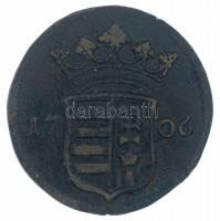 1706. X Poltura Cu "II. Rákóczi Ferenc" (7,19g) T:2,2- patina
Hungary 1706. X Poltura Cu ...