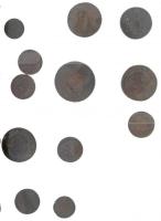 Vegyes 139db-os magyar érme tétel főleg a korona és pengő pénzrendszerek idejéből, benne többek közö...