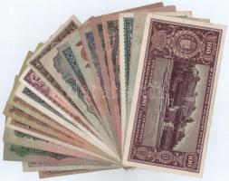 19db-os Pengő bankjegy tétel, mind különféle T:II-III