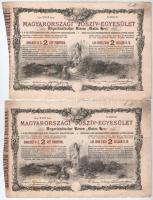 Budapest 1882. "Magyar szent korona országainak vörös-kereszt egylete" kisorsolási kötvény...