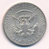 Amerikai Egyesült Államok 1964D 1/2$ Ag "Kennedy" T:1- USA 1964D 1/2 Dollar Ag "Kenne...