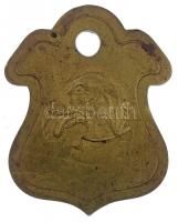 Budapest 1905. Sárgaréz ebvédjegy "3685" sorszámmal T:2