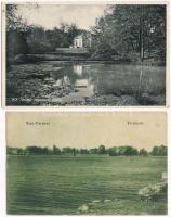 Tata-Tóváros, Tatatóváros; - 2 db régi képeslap / 2 pre-1945 postcards