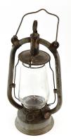 Lampart régi viharlámpa, rozsdás, m: 36 cm