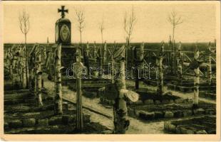 Heldenfriedhof in Plotycza an der Strypafront 1916 / Első világháborús német katonai hősök temetője / WWI German military cemetery near Plotycha